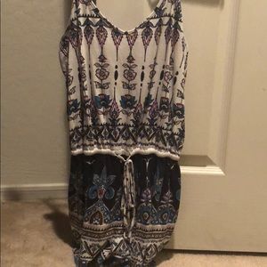 Printed romper